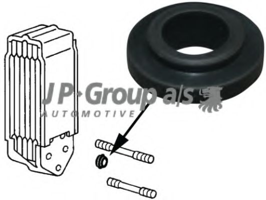 8113550303 JP+GROUP Lubrication Seal, oil cooler
