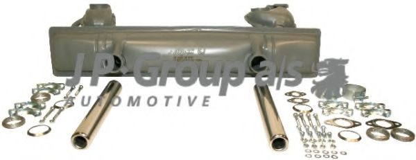 8120000910 JP+GROUP Exhaust System Exhaust System