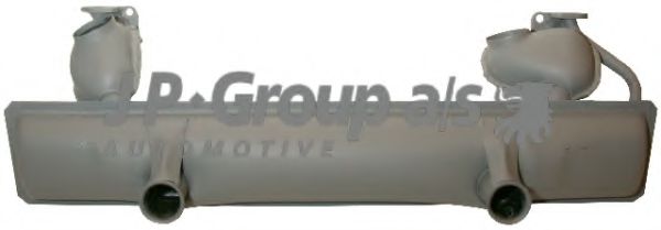8120601000 JP+GROUP Exhaust System End Silencer