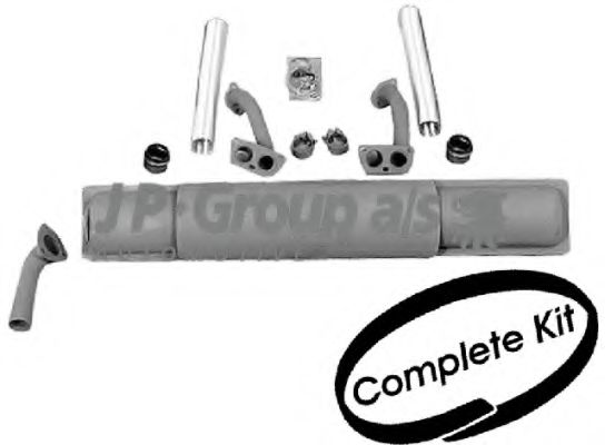 8120603210 JP+GROUP Exhaust System