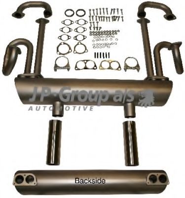 8120802600 JP GROUP Exhaust System