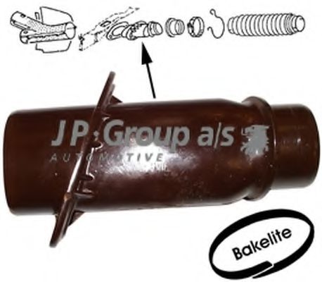 8123500270 JP+GROUP Body Warm Air Duct