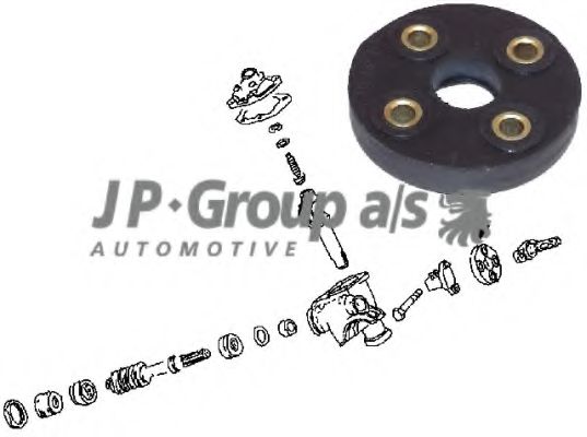 8144250202 JP+GROUP Steering Joint, steering column