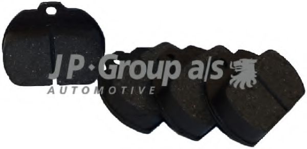8163600910 JP+GROUP Brake Pad Set, disc brake