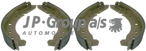 8163900110 JP+GROUP Brake System Brake Shoe Set