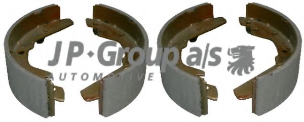 8163900710 JP+GROUP Brake System Brake Shoe Set