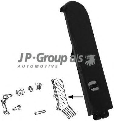 8172100206 JP+GROUP Pedal Pad, accelerator pedal