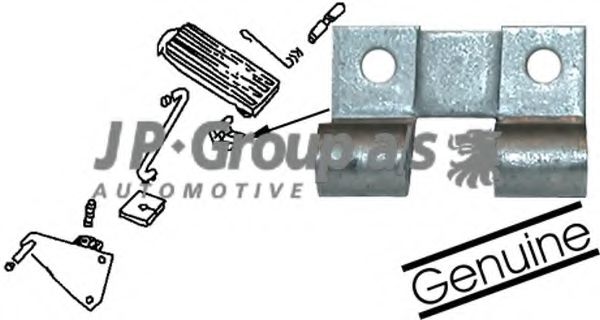 8172150402 JP+GROUP Body Mounting, accelerator pedal