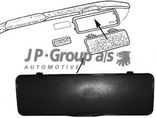 8189806900 JP+GROUP Glove Compartment