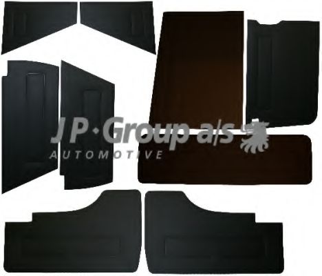 8189807410 JP+GROUP Interior Door Panel