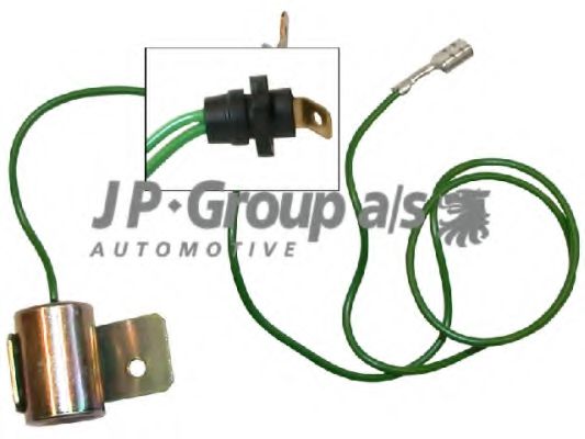 8191500300 JP+GROUP Condenser, ignition