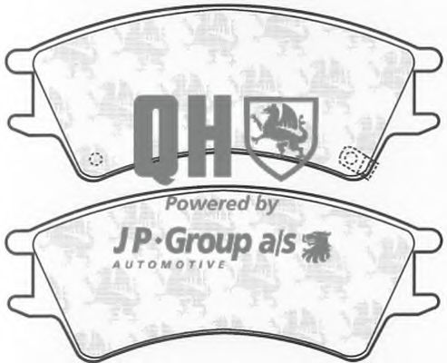 3563600819 JP+GROUP Brake Pad Set, disc brake