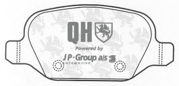 3363700519 JP+GROUP Brake System Brake Pad Set, disc brake