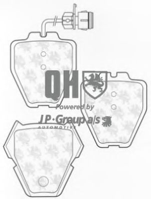 1163602719 JP+GROUP Brake System Brake Pad Set, disc brake