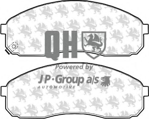 3663600319 JP+GROUP Brake System Brake Pad Set, disc brake
