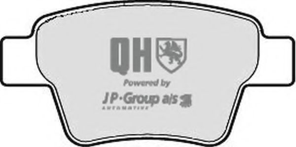 6063600119 JP+GROUP Тормозная система Комплект тормозных колодок, дисковый тормоз