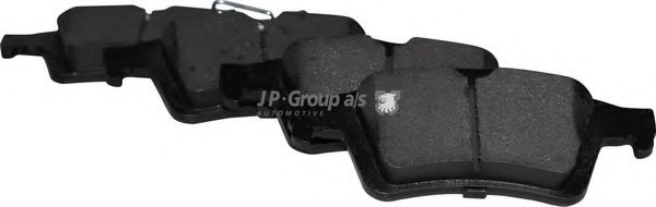 1563701510 JP+GROUP Brake System Brake Pad Set, disc brake