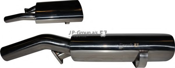 1620612000 JP+GROUP Exhaust System End Silencer