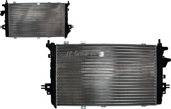 1214203100 JP+GROUP Cooling System Radiator, engine cooling