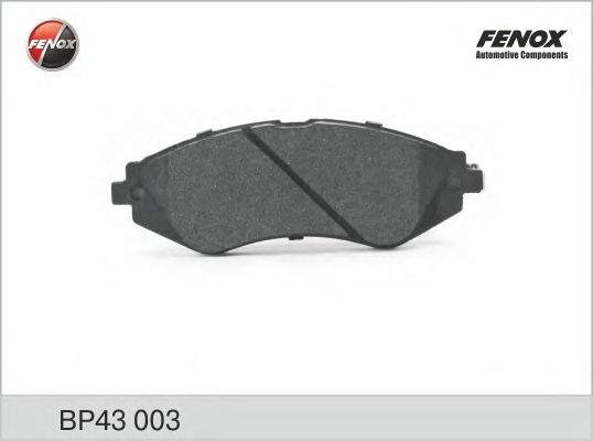 BP43003 FENOX Brake System Brake Pad Set, disc brake