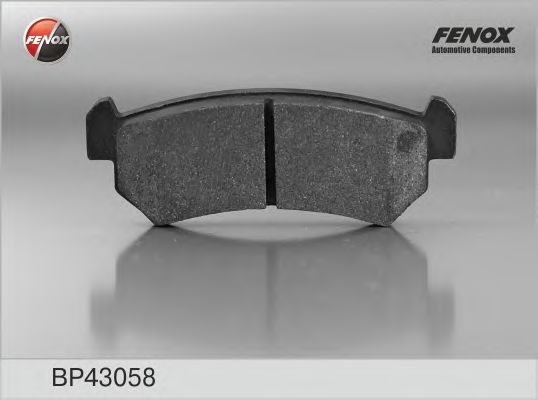 BP43058 FENOX Тормозная система Комплект тормозных колодок, дисковый тормоз