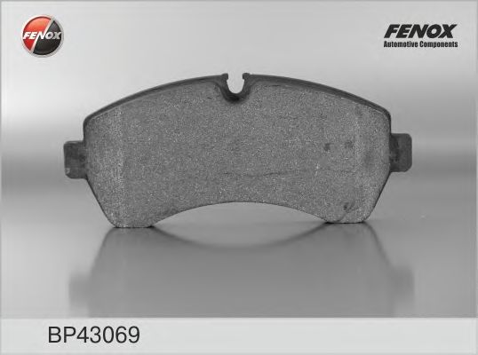 BP43069 FENOX Bremsanlage Bremsbelagsatz, Scheibenbremse