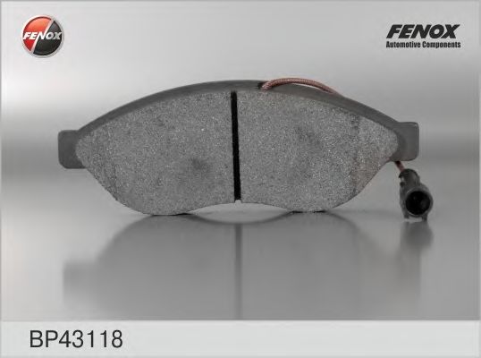 BP43118 FENOX Brake System Brake Pad Set, disc brake