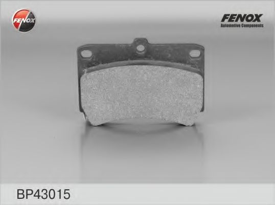 BP43015 FENOX Brake System Brake Pad Set, disc brake