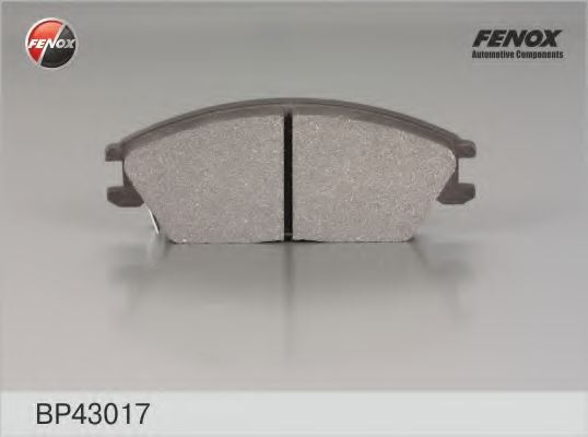 BP43017 FENOX Тормозная система Комплект тормозных колодок, дисковый тормоз