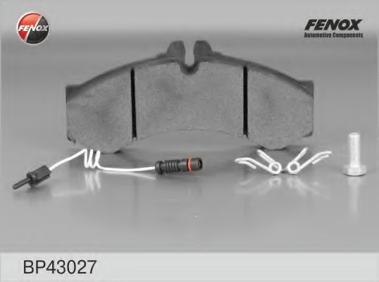 BP43027 FENOX Brake System Brake Pad Set, disc brake