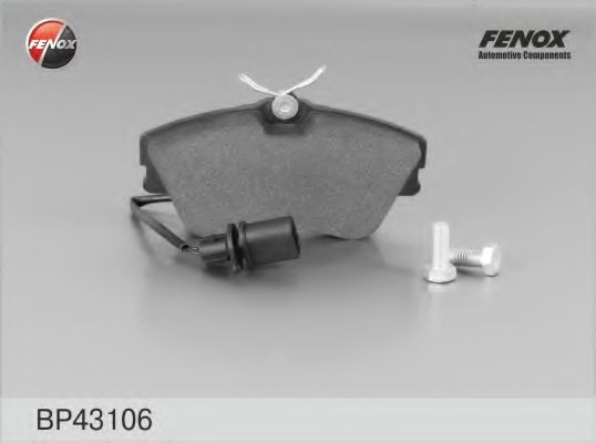 BP43106 FENOX Brake System Brake Pad Set, disc brake