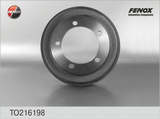 TO216198 FENOX Brake System Brake Drum
