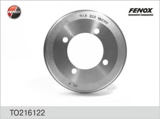 TO216122 FENOX Brake System Brake Drum
