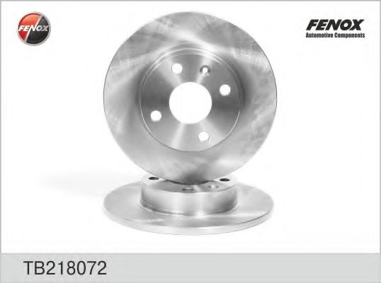 TB218072 FENOX Тормозная система Тормозной диск