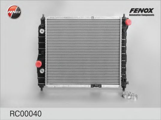 RC00040 FENOX Radiator, engine cooling
