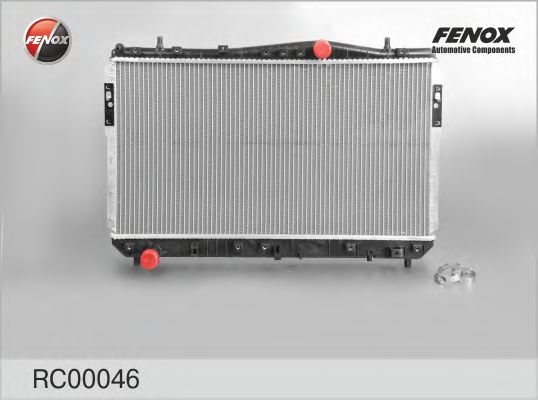 RC00046 FENOX Radiator, engine cooling
