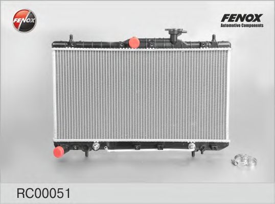 RC00051 FENOX Radiator, engine cooling