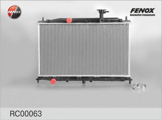 RC00063 FENOX Radiator, engine cooling