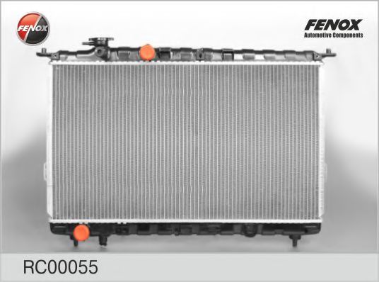 RC00055 FENOX Охлаждение Радиатор, охлаждение двигателя