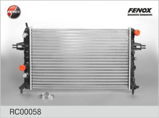 RC00058 FENOX Radiator, engine cooling