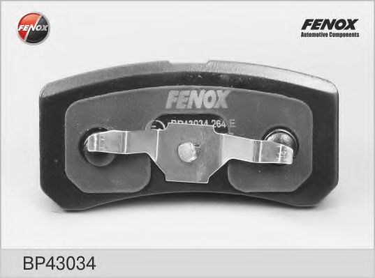 BP43034 FENOX Brake Pad Set, disc brake
