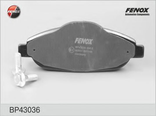 BP43036 FENOX Brake Pad Set, disc brake