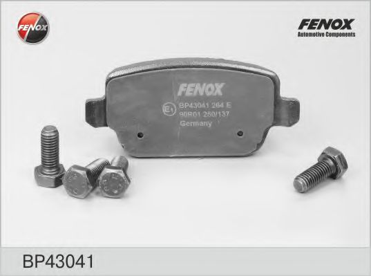 BP43041 FENOX Brake System Brake Pad Set, disc brake