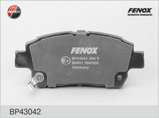 BP43042 FENOX Brake System Brake Pad Set, disc brake
