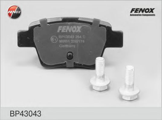 BP43043 FENOX Brake System Brake Pad Set, disc brake