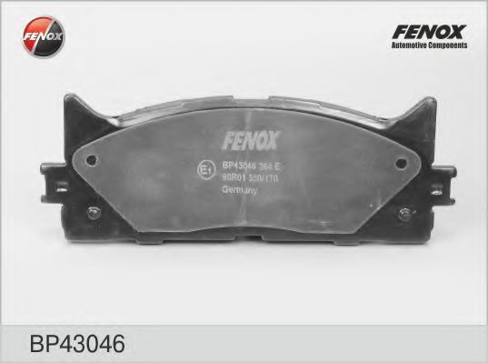 BP43046 FENOX Brake System Brake Pad Set, disc brake