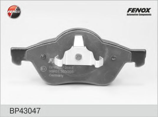 BP43047 FENOX Brake System Brake Pad Set, disc brake