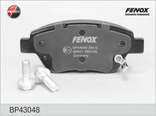 BP43048 FENOX Brake Pad Set, disc brake