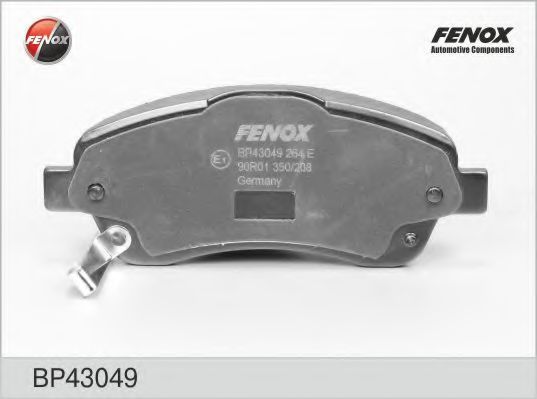 BP43049 FENOX Brake System Brake Pad Set, disc brake