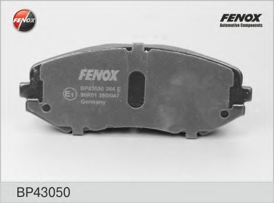 BP43050 FENOX Тормозная система Комплект тормозных колодок, дисковый тормоз